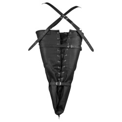 Ouch! Xtreme Camisole pour Bras Lace-Up Full Noire